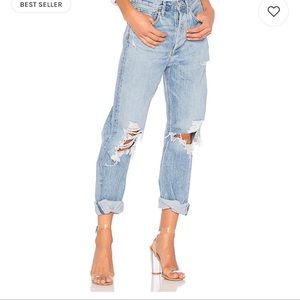 Agolde 90s Loose Fit in Fall Out. Size 28.